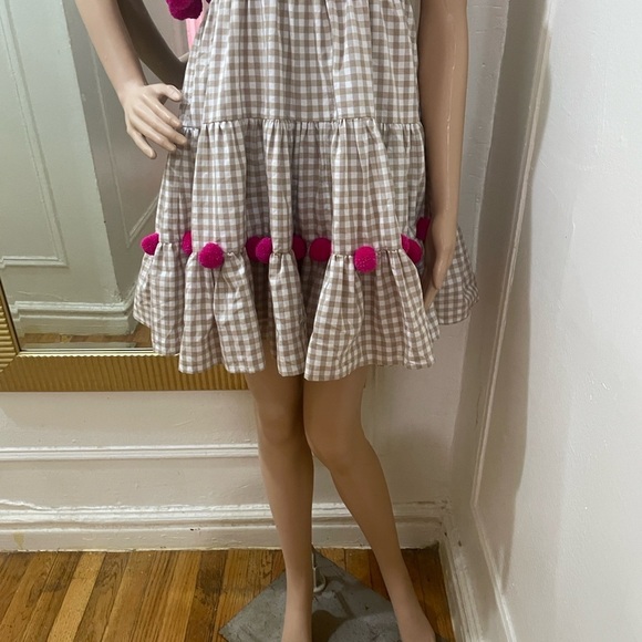 Sundress Beige Textured mini dress - Picture 11 of 11